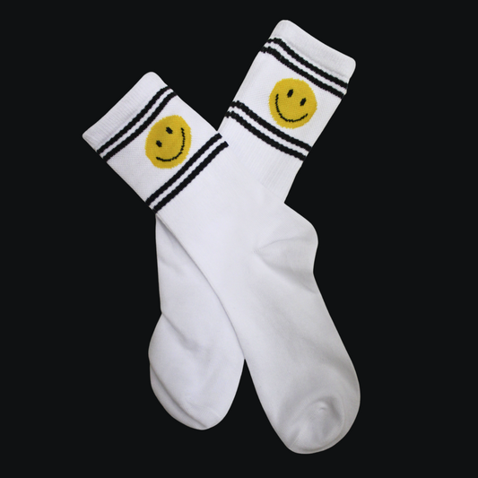 Smiley Crew Socks