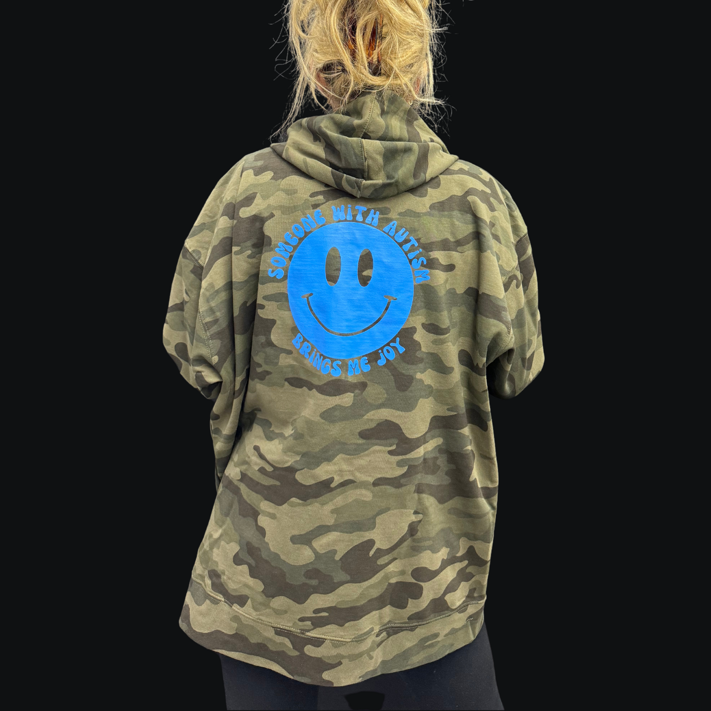 Adult Camo Zip-Up Hoodie