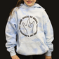 Youth Love Needs No Words Tie Dye Hoodie