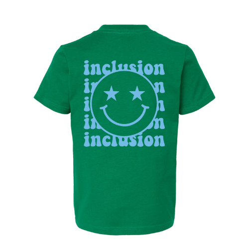 Kids Inclusion Tee - Kelly Green