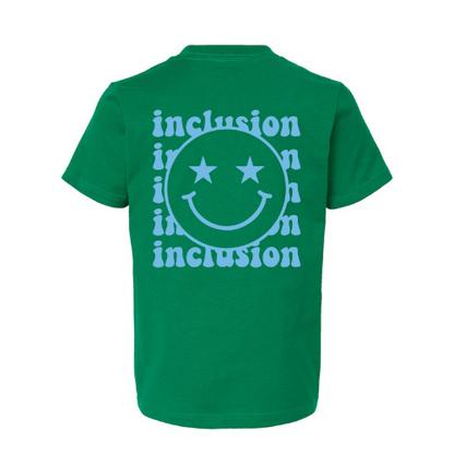 Kids Inclusion Tee - Kelly Green