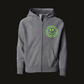 Kids Zip-Up Grey Hoodie