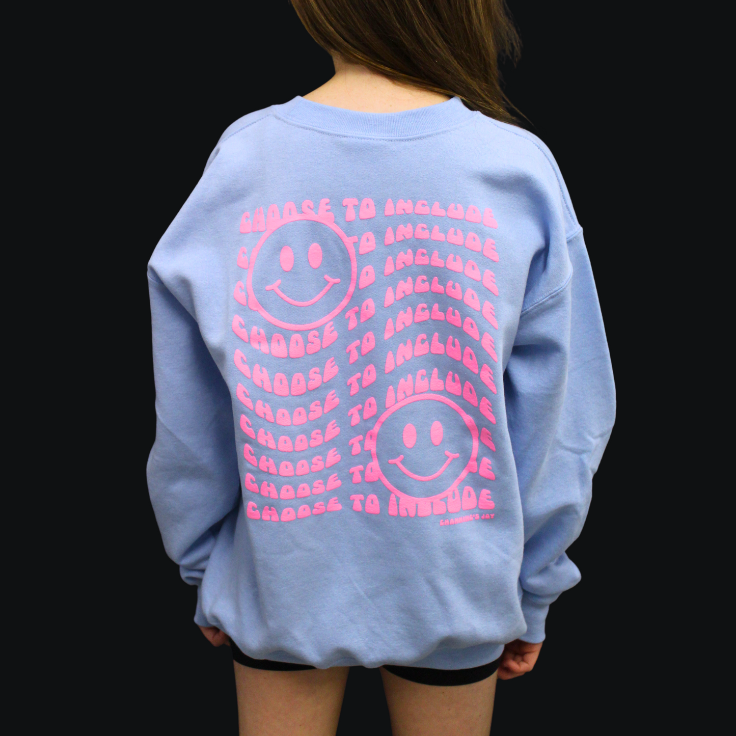 KIDS Choose to Include Crewneck - Light Blue